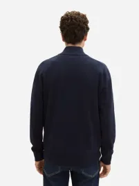 tom-tailor-sweter-niebieski-okragly-rozmiar-s