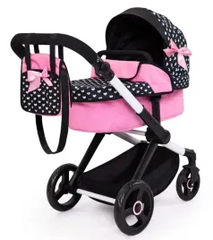 wozek-dla-lalki-zestaw-2-w-1-bayer-design-xeo