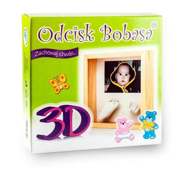 ramka-3d-odcisk-bobasa-stopki-raczki-marka-bez-marki