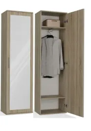 praktyczna-funkcjonalna-szafa-do-sypialni-dab-sonoma-uchylne-drzwiczki