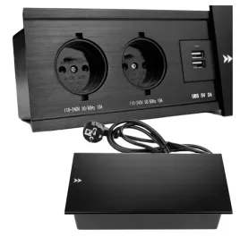 gniazdo-chowane-w-blat-nablatowe-2x230v-ladowarka