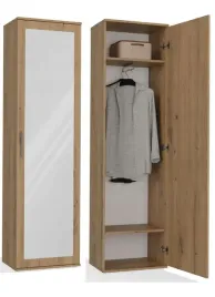 pojemna-nowoczesna-szafa-do-sypialni-z-lustrem-dab-artisan-50x180x35