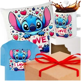 zestaw-prezentowy-poduszka-kubek-koszulka-stich-stitch-angel-dziecka