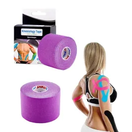 tape-kinesiotaping-tejp-tasma-plastry-wodoodporne-medyczne-fiolet