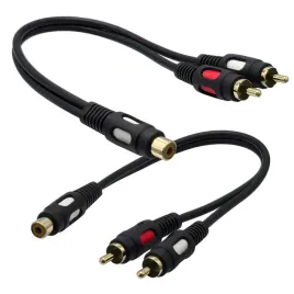 adapter-rozdzielacz-rca-2x-wtyk-gniazdo-rca-zlote-wtyki-hq