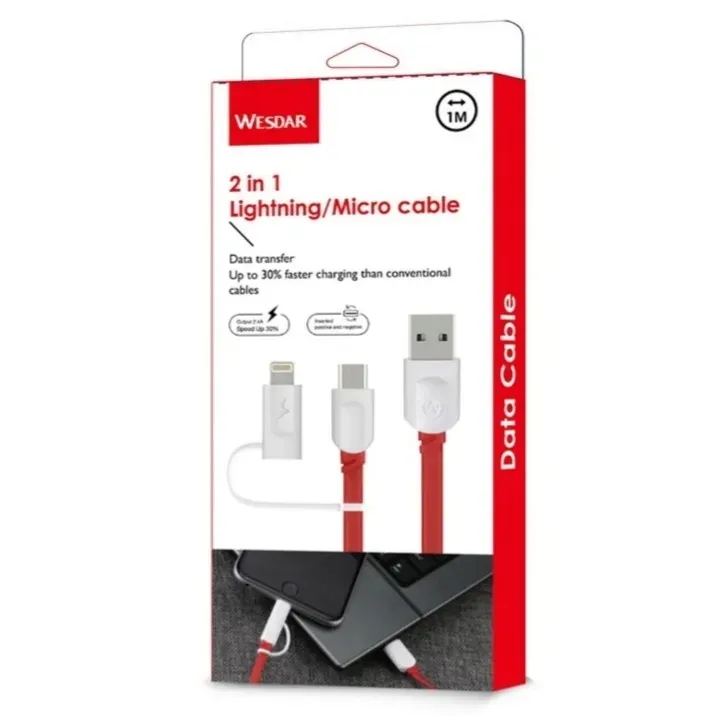 kabel-2w1-ladowarka-iphone-lightning-micro-usb-2-4-stan-nowy