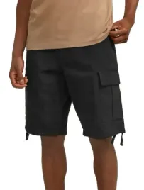 jackandjones-czarne-spodenki-bojowki-bawelniane-z-kieszeniami-l-j2a