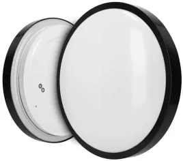 plafon-led-lampa-sufitowa-2xe27-czarna-oprawa-natynkowa-panel-okragly