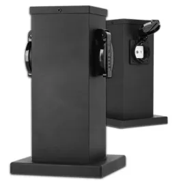 elektryczny-slupek-ogrodowy-2x-gniazdo-230v-hermetyczne-ip44-czarny