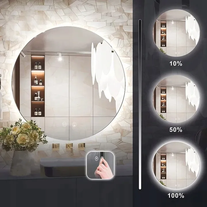 lustro-led-hzj-80cm-stan-nowy