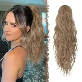 doczepiany-kucyk-kitka-40-cm-blond-pasemka-fale-jak-naturalne