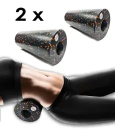 roller-do-masazu-gladki-walek-piankowy-crossfit-epp-zestaw-fitness-2-szt