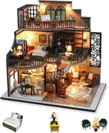 miniaturowy-domek-dla-lalek-drewniane-puzzle-meble-dla-dzieci-diy-prezent