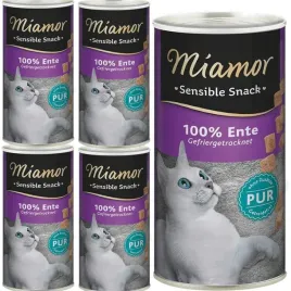 przysmak-dla-kota-karma-miamor-sensible-snack-kaczka-liofilizowana-5x30g