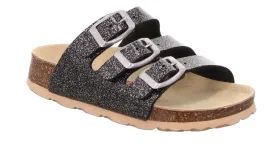 superfit-klapki-czarno-srebrne-dla-dziewczynki-32-j1a