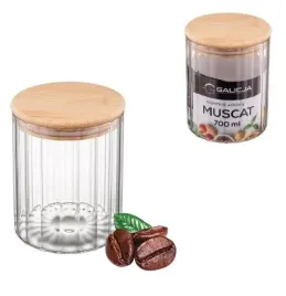 pojemnik-szklany-z-bambusowa-pokrywka-ryflowany-07l-na-kawe-herbate-cukier
