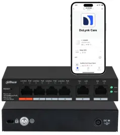 switch-poe-dahua-zarzadzalny-smart-cs4006-4et2et-60-cloud-managed