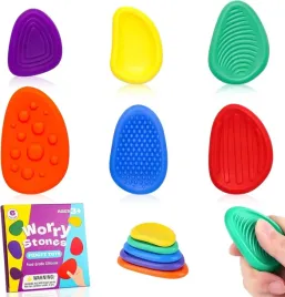 mini-kamienie-sensoryczne-antystresowe-rozne-struktury-adhd-zestaw-6-sztuk