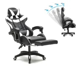 fotel-biurowy-ekoskora-na-kolkach-gamingowy-obrotowy-bialy-z-podnozkiem