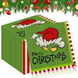 serwetki-grinch-na-boze-narodzenie-swiateczny-wzor-zielony-zestaw-100-sztuk