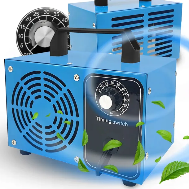 GENERATOR OZONU OZONATOR OCZYSZCZACZ POWIETRZA MOCNY CZASOMIERZ 140W 60 G/H