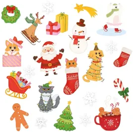 tatuaze-zmywalne-dla-dzieci-swieta-bozego-narodzenia-mikolaj-choinka