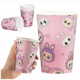 kubeczki-kubek-papierowy-labubu-monster-labu-bu-impreza-party-10szt