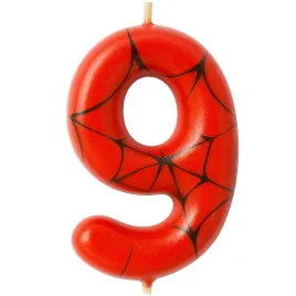 swieczka-na-tort-cyfra-9-dziewiec-pajak-ozdoba-tortu-urodziny