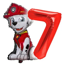 balony-urodzinowe-7-urodziny-psi-patrol-marshall-urodziny-2szt
