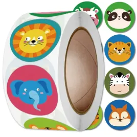 naklejki-motywacyjne-dla-dzieci-rolka-samoprzylepne-zwierzatka-500-szt