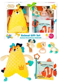 jolly-baby-zestaw-prezentowy-zwierzaki-przytulanka-grzechotki-ksiazeczka-3m