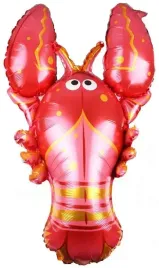 balon-urodzinowy-czerwony-rak-raczek-zwierzeta-wodne-na-urodziny-95cm