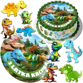 mega-zestaw-oplatek-na-tort-dinozaury-jurassic-world-8szt-postaci-tekst
