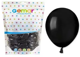 balony-pastelowe-czarne-014-gemar-lateksowe-urodziny-5cali-a50-13cm-100szt