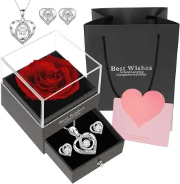 wieczna-roza-w-szkle-kolczyki-naszyjnik-zestaw-dla-kobiet-prezent-czerwony