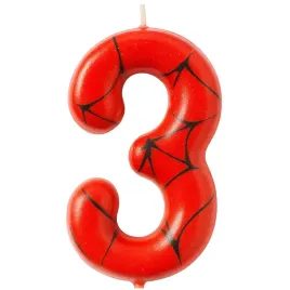 swieczka-na-tort-cyfra-3-trzy-pajak-spider-ozdoba-tortu-urodziny