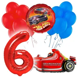 balony-urodzinowe-pojazdy-samochody-cars-auta-6-lat-urodziny-13szt