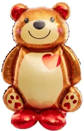 balon-foliowy-stojacy-mis-z-sercem-walentynki-prezent-powietrze-91-cm