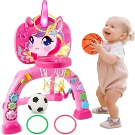 bramka-dla-dzieci-wielofunkcyjna-interaktywna-2w1-jednorozec-koszykowka