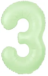 balon-foliowy-cyfra-3-pistacjowy-matowy-zielony-duzy-na-hel-urodziny-100cm