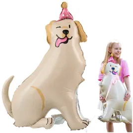 balon-foliowy-urodzinowy-stojacy-pies-golden-z-czapeczka-piesek-duzy-96cm