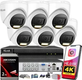 zestaw-monitoringu-hikvision-zewnetrzny-6-kamer-8mpx-4k-hilook-ahd-dysk-2tb