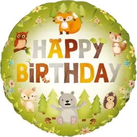 balon-foliowy-lesni-przyjaciele-zwierzatka-mis-lis-urodziny-hel-45cm