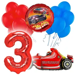 balony-urodzinowe-pojazdy-samochody-cars-auta-3-lat-urodziny-13szt
