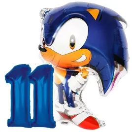 balony-foliowe-sonic-11-jedenaste-urodziny-niebieski-jez-hel-prezent-3-el