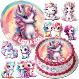 mega-zestaw-oplatek-na-tort-jednorozec-unicorn-8szt-postaci-tekst