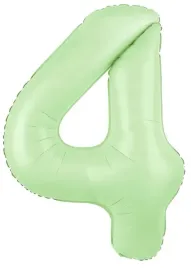 balon-foliowy-cyfra-4-pistacjowy-matowy-zielony-duzy-na-hel-urodziny-100cm