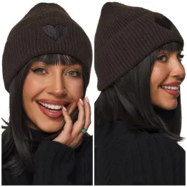 czapka-damska-beanie-zimowa-na-zime-ciepla-dzianinowa-czekoladowa-z-sercem