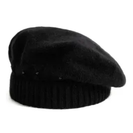 beret-damski-z-angory-czarny-koraliki-elegancki-ocieplany-zimowy