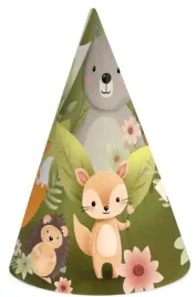 czapeczki-na-urodziny-lesni-przyjaciele-las-zwierzatka-mis-urodzinowe-6szt